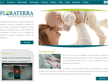 Tablet Screenshot of floraterra.com.br